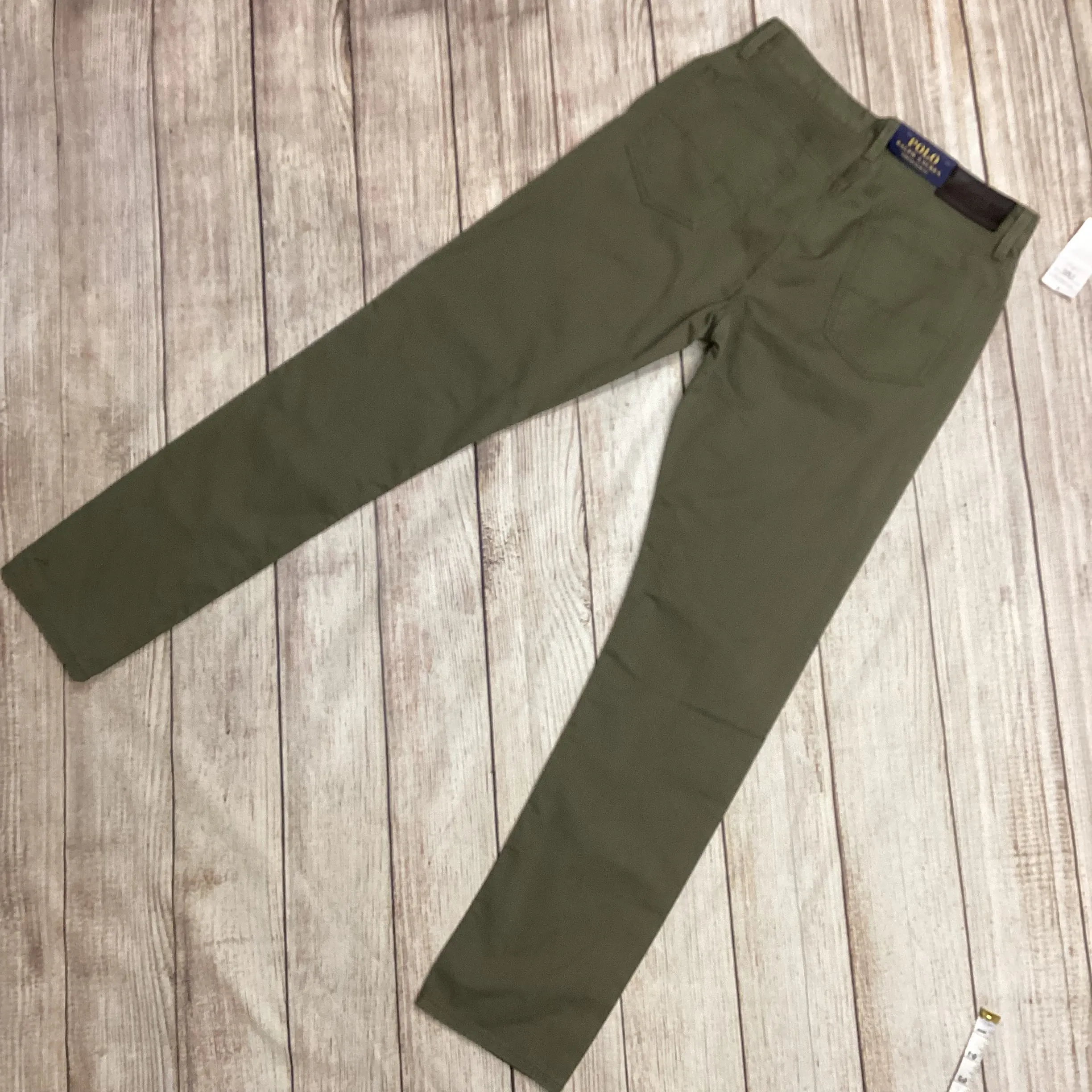 BNWT Ralph Lauren Green Slim Fit Sullivan Trousers W30 L32