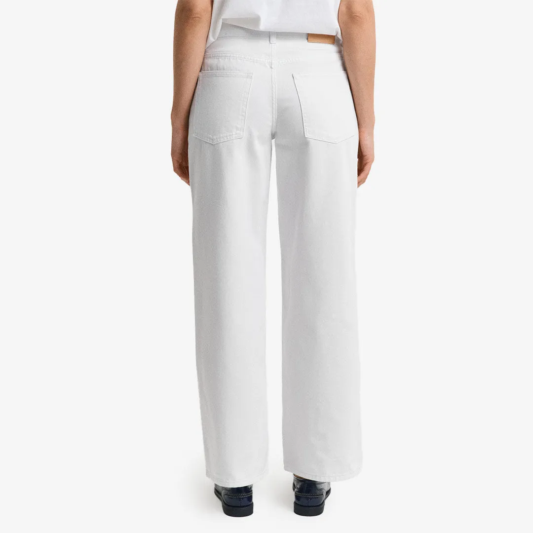 REL STRAIGHT WHITE JEANS